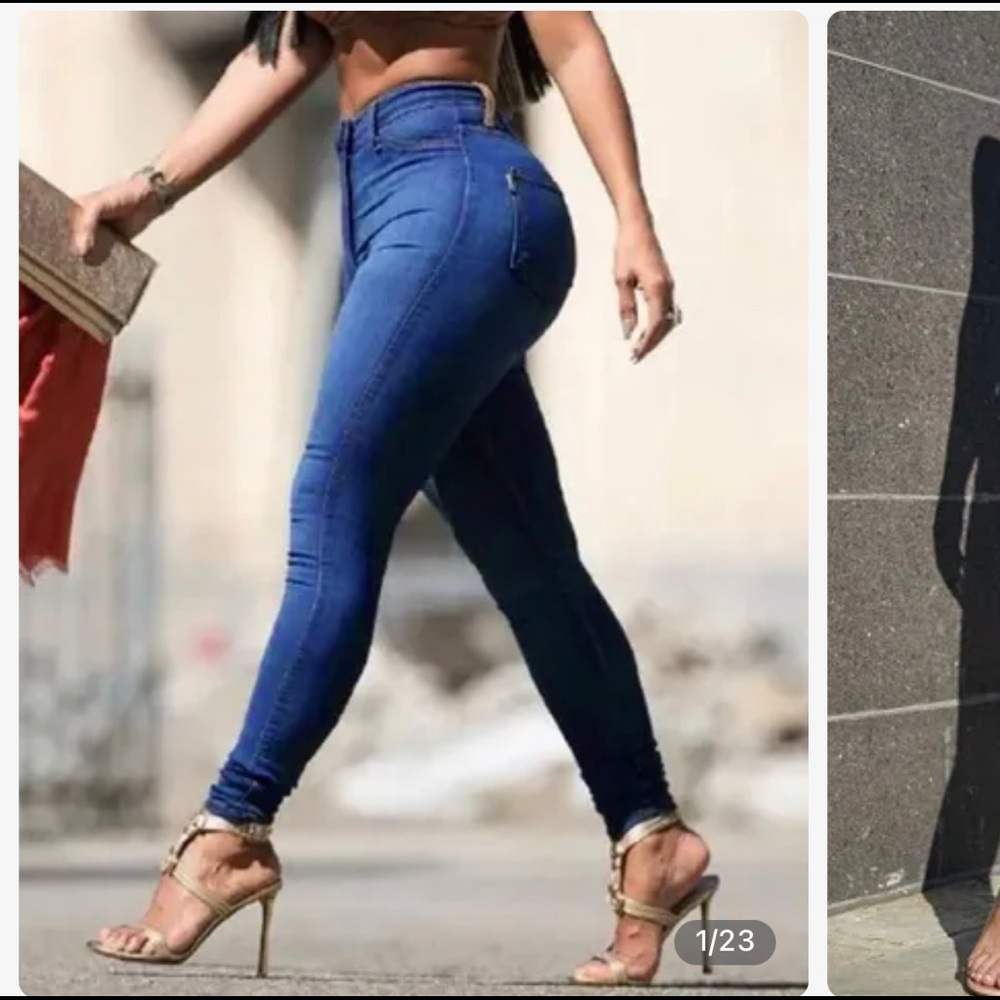 Fashion nova high rise jeans